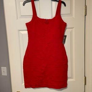 Brand new with tags size M red bandage dress from Express.